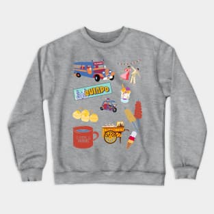 Biyaheng Quiapo / Pinoy Things / Everything Pinoy Collage ver 2.0 Crewneck Sweatshirt